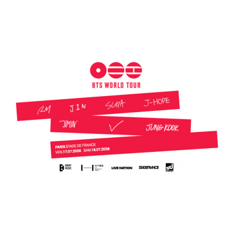 BTS - WORLD TOUR IN PARIS, Saint-Denis La Plaine 