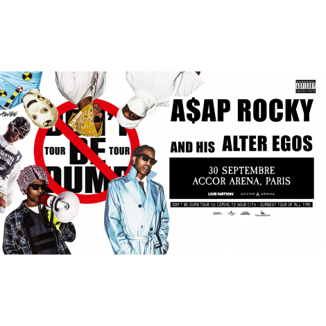 A$AP ROCKY, Paris, le 30/09/2026