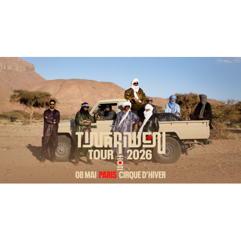 TINARIWEN, Nîmes, le 18/04/2026