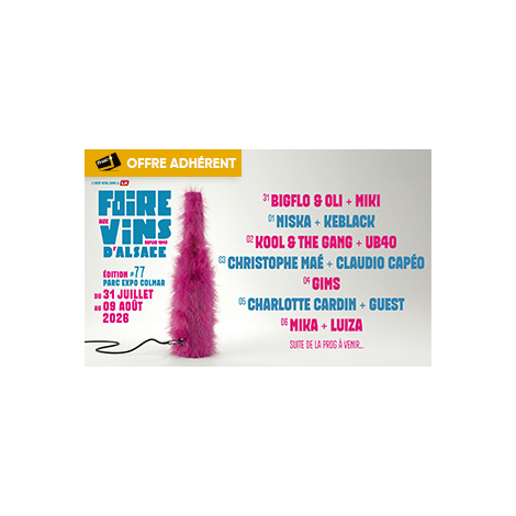 CHRISTOPHE MAE - CLAUDIO CAPEO, Colmar, le 03/08/2026