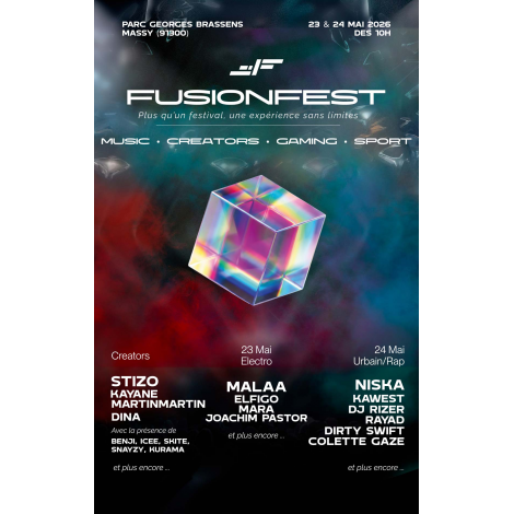 FUSIONFEST - PASS 2 JOURS, MASSY 