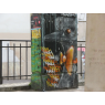 Paris street art à la butte-aux-cailles, Paris  