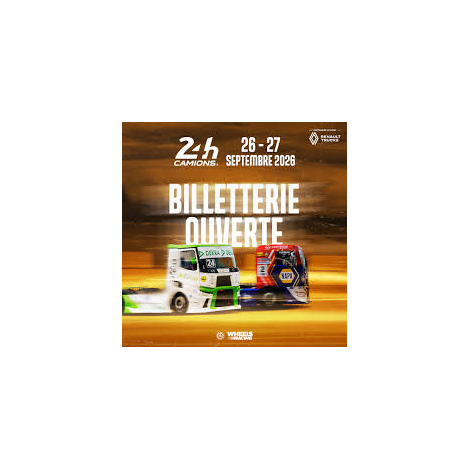 24H CAMIONS 2026 ENTREE - SAMEDI, Le Mans 
