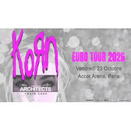 Korn - Euro tour 2026, Paris 
