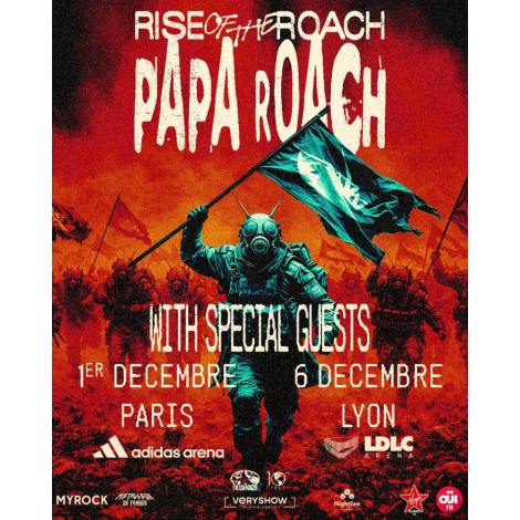 PAPA ROACH, Paris 