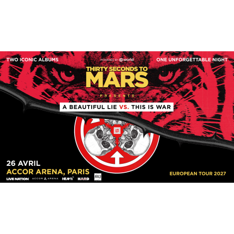 Thirty Seconds To Mars Presents A Beautiful Lie vs This Is War, Paris 