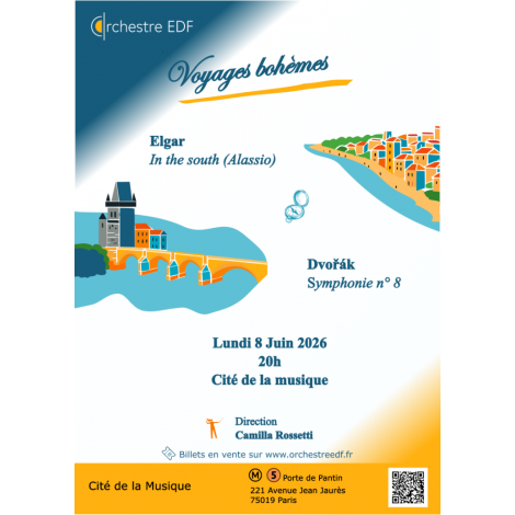 Voyages Bohèmes - Orchestre EDF , Paris 