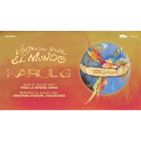 KAROL G - VIAJANDO POR EL MUNDO TROPITOUR, Nanterre 