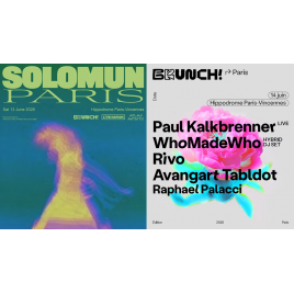 BRUNCH ELECTRONIK PARIS 2026 - 1 JOUR