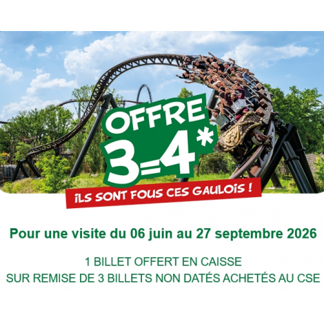 PARC ASTERIX - 1 JOUR, Plailly 