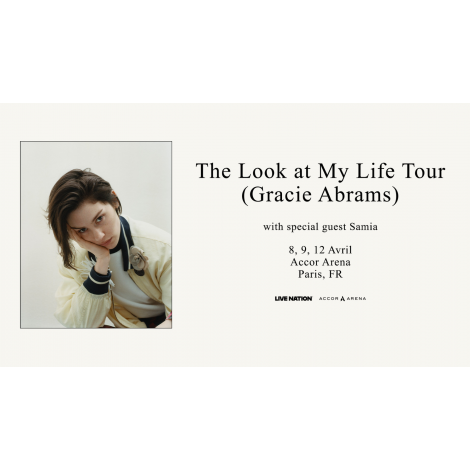 GRACIE ABRAMS, Paris 