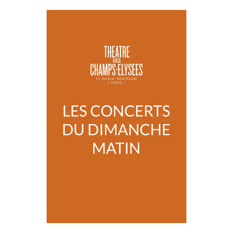 Concert du dimanche, Paris 
