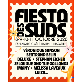 Fiesta des Suds - pass jeudi, Marseille, le 08/10/2026