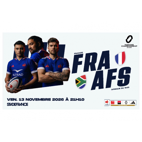 France vs Afrique du sud, Saint-Denis La Plaine 
