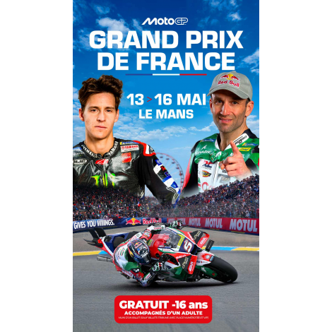 ENCEINTE GENERALE 3 JOURS - GP MOTO, Le Mans 