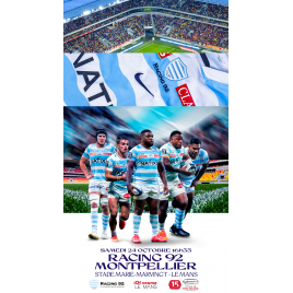 RACING 92 - MONTPELLIER HR - TOP 14