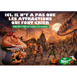 PARC ASTERIX - JOURNEE PEUR SUR LE PARC