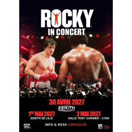 Ciné-concert Rocky , Lyon, le 30/04/2027
