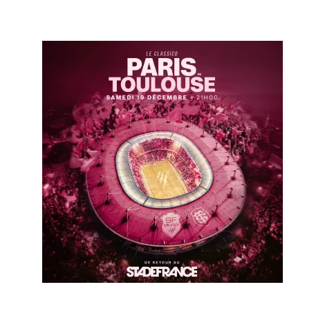 STADE FRANCAIS VS STADE TOULOUSAIN, Saint-Denis La Plaine 