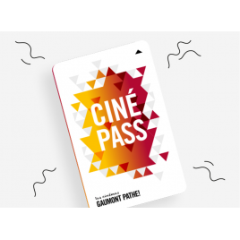 Cinémas Pathé Gaumont : le CINEPASS SOLO abonnement 1 an